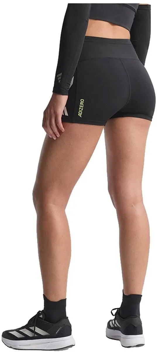 adidas Adizero Archive Korte Leggings L - Zwart - afbeelding 2 van 6