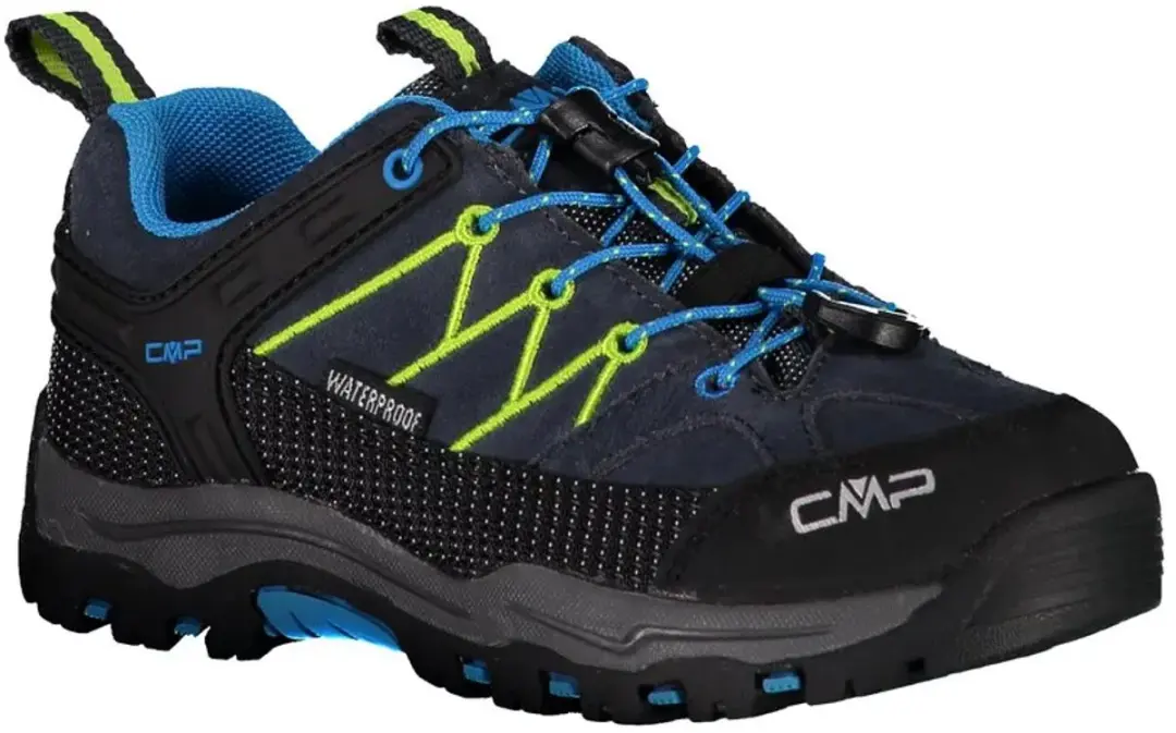 CMP Campagnolo Rigel WP Lage Trekkingschoenen Kinderen 32 - Grijs/Geel - afbeelding 4 van 6