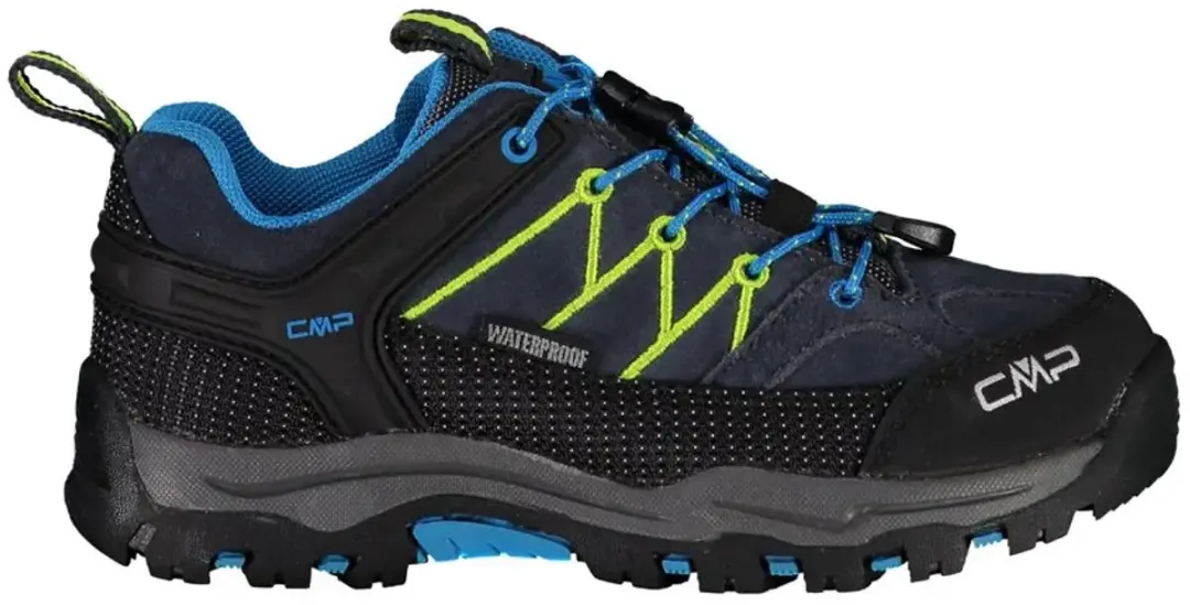 CMP Campagnolo Rigel WP Lage Trekkingschoenen Kinderen 32 - Grijs/Geel - afbeelding 2 van 6