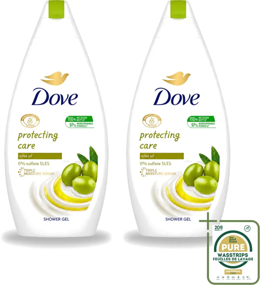 2 x Dove Protecting Care