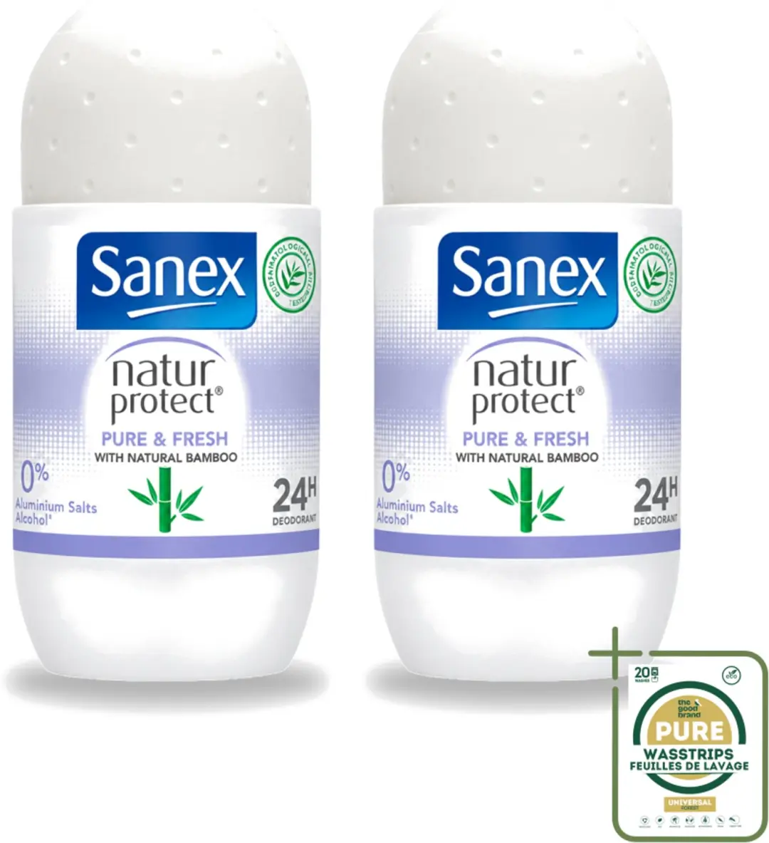 2 x Sanex Natur Protect