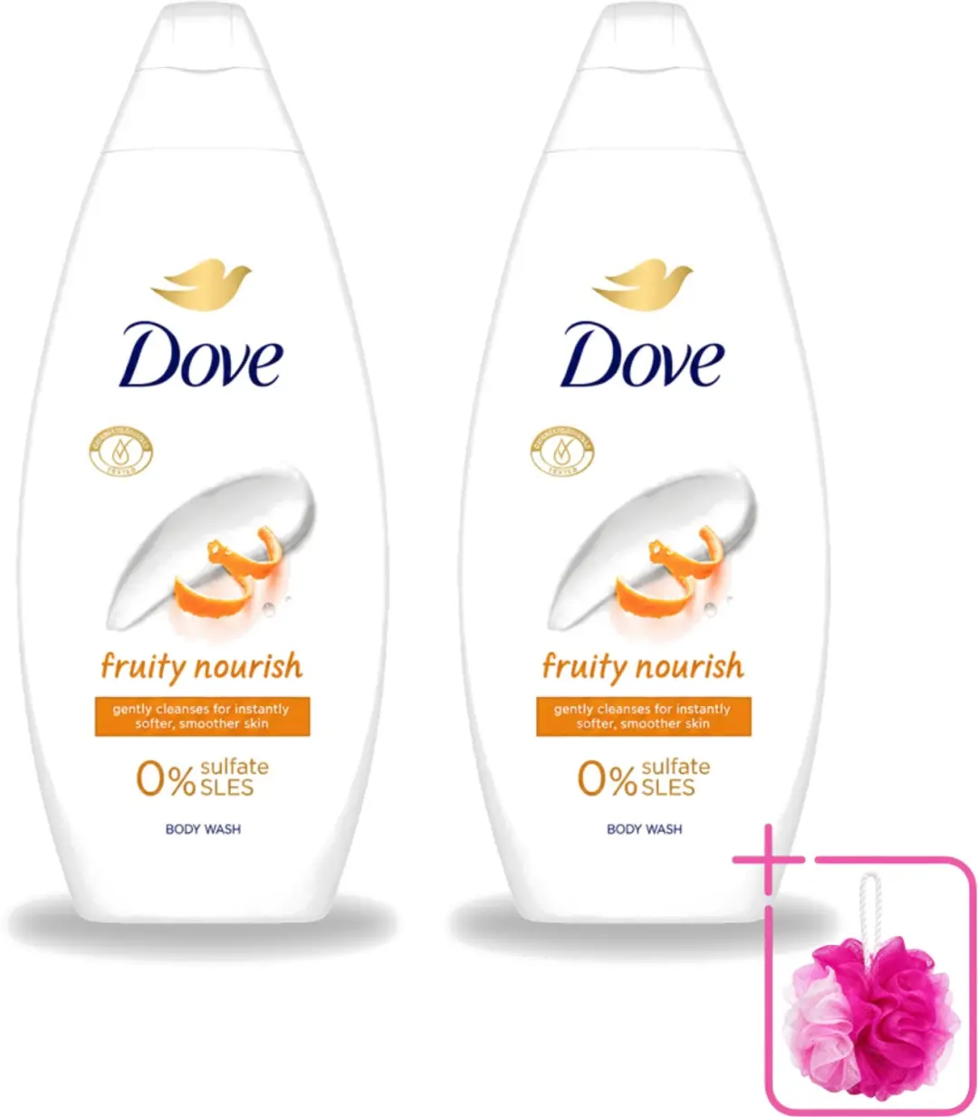 2 x Dove Fruity Nourish