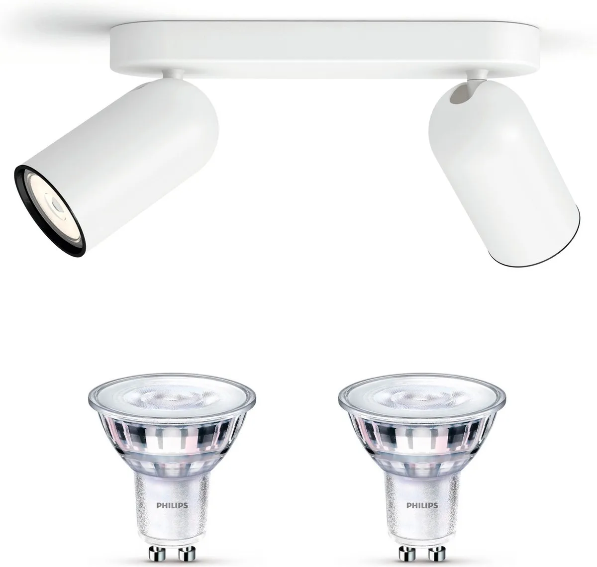 Philips Pongee Opbouwspot 2x GU10