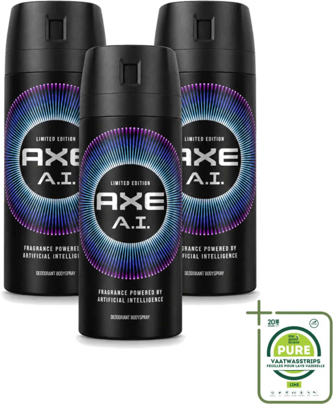 3 x Axe