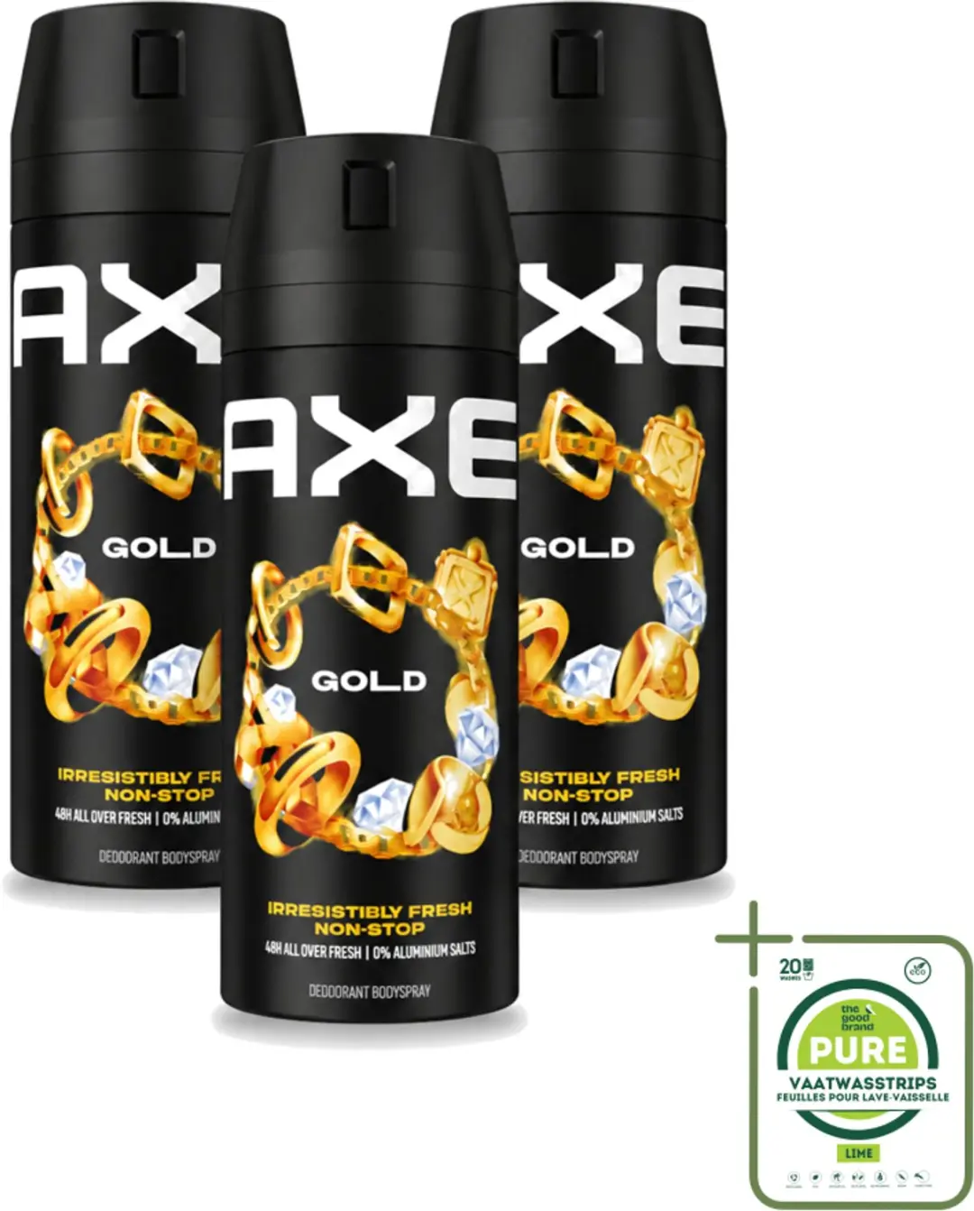 3 x Axe