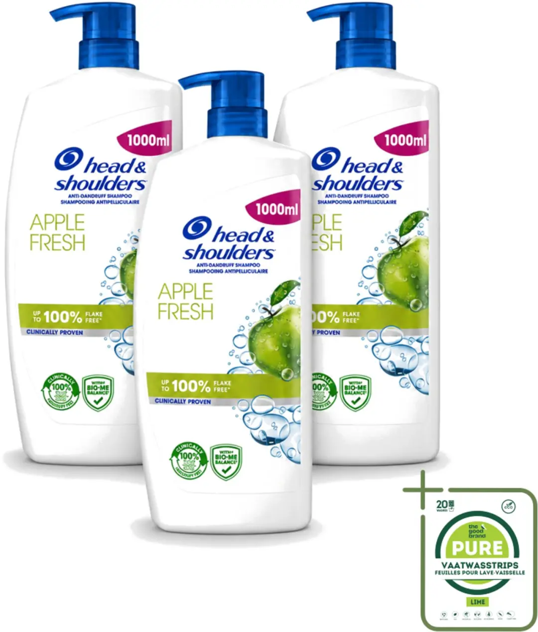 3 x Head & Shoulders