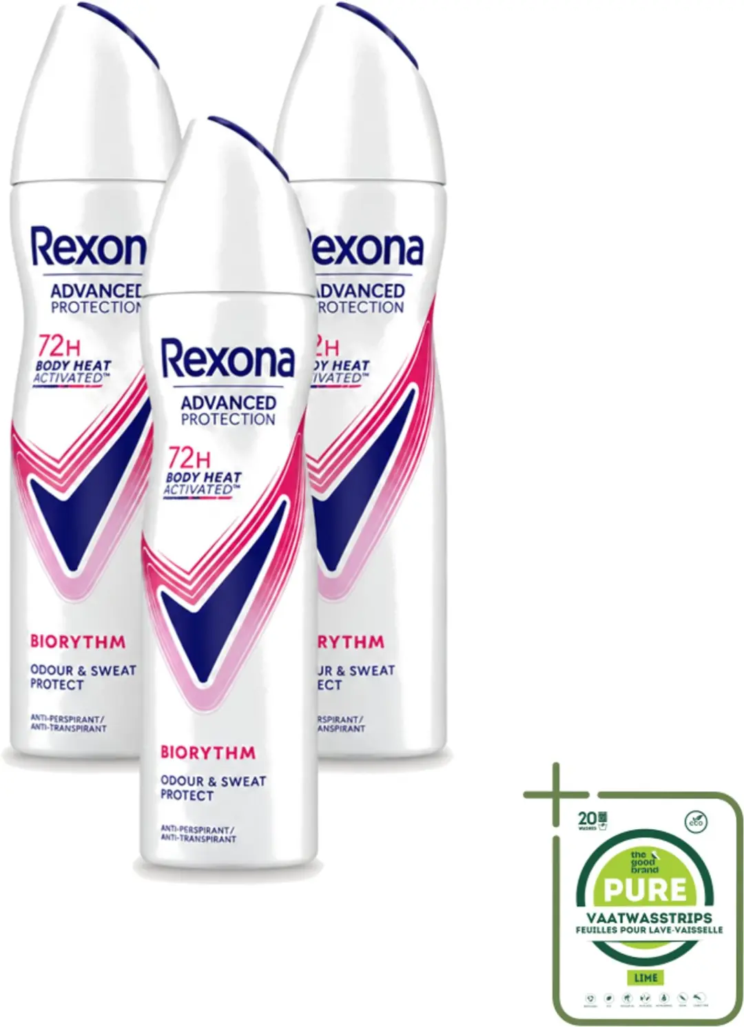 3 x Rexona