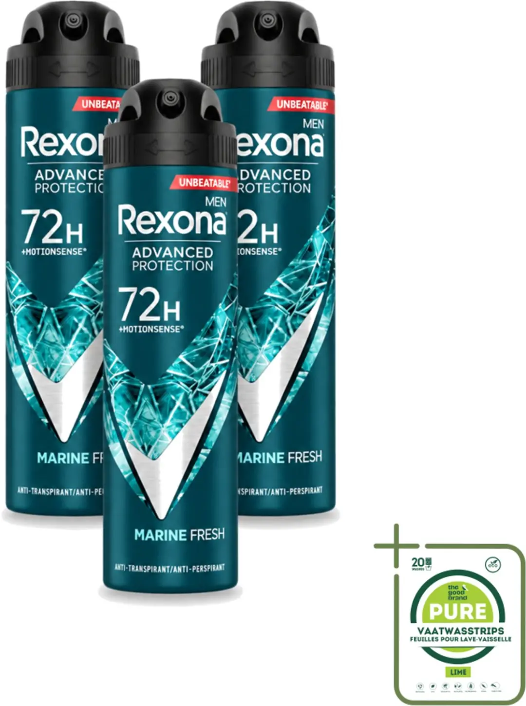 3 x Rexona Men