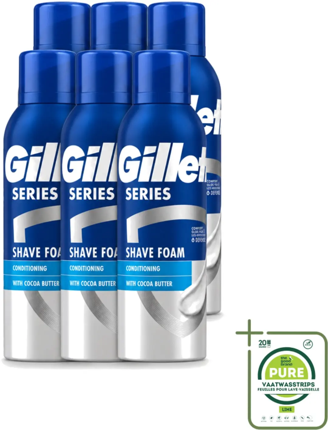 6 x Gillette