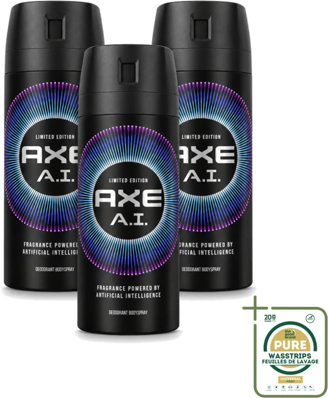 3 x Axe