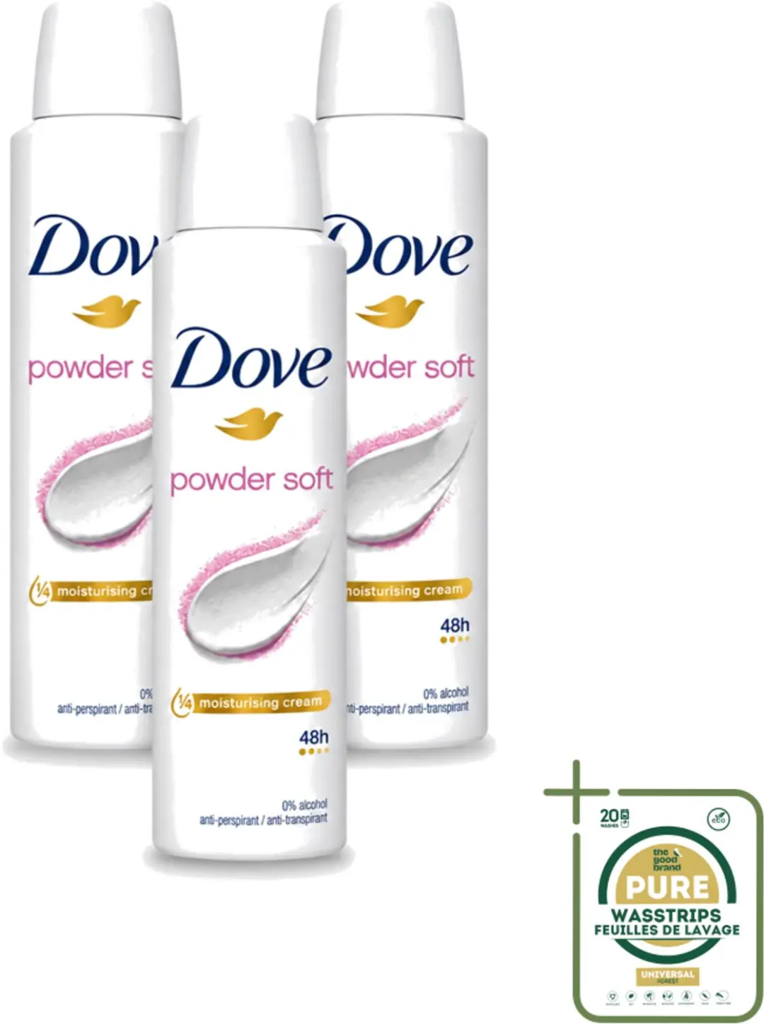 3 x Dove