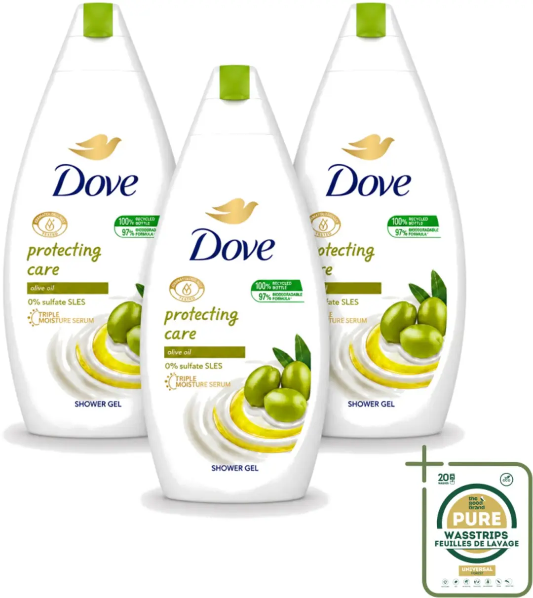 3 x Dove Protecting Care