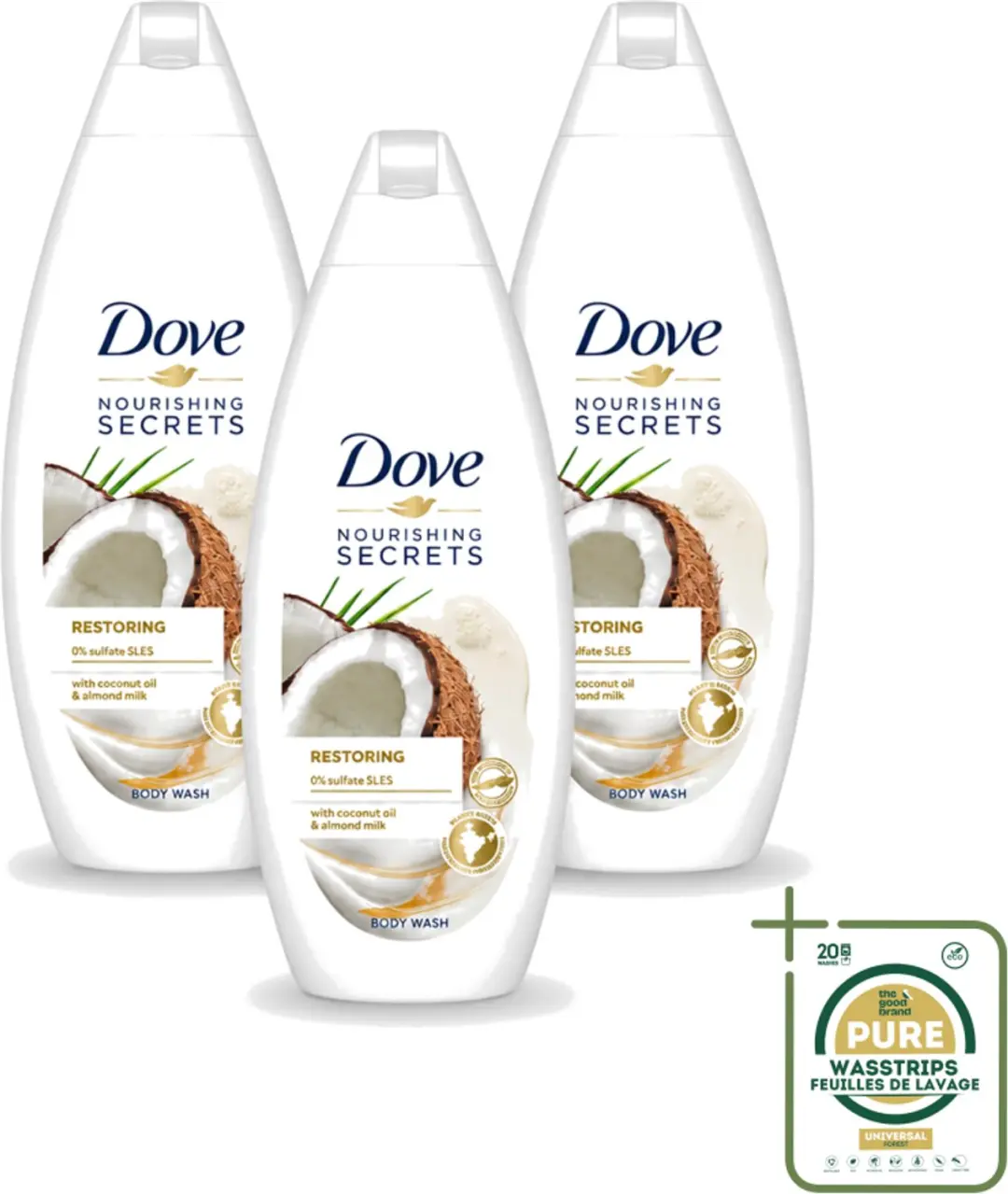 3 x Dove Nourishing Secrets