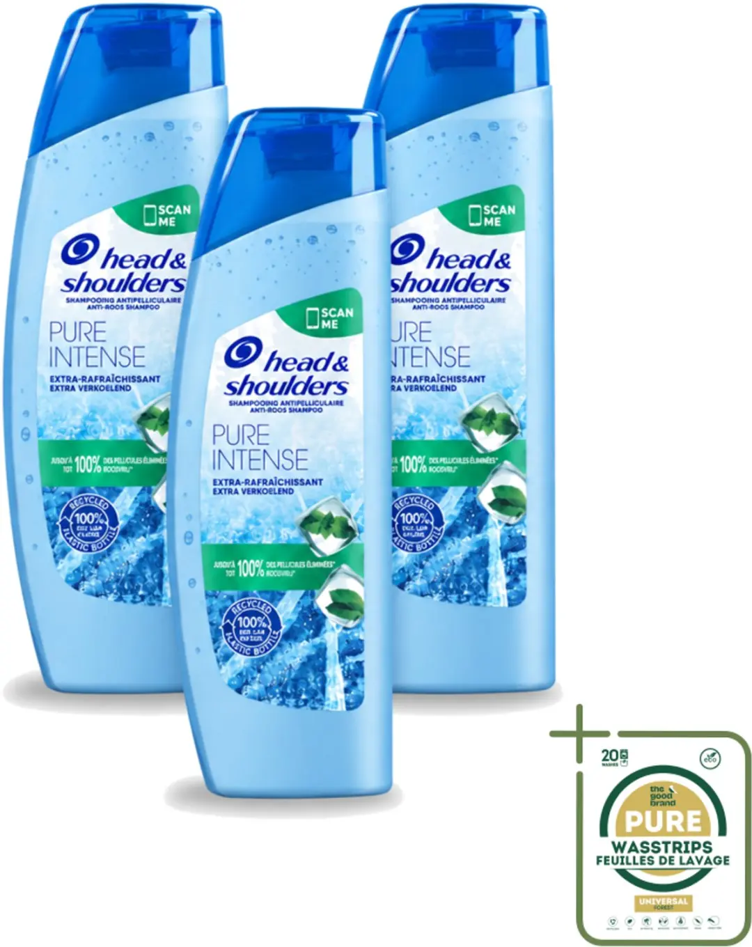 3 x Head & Shoulders
