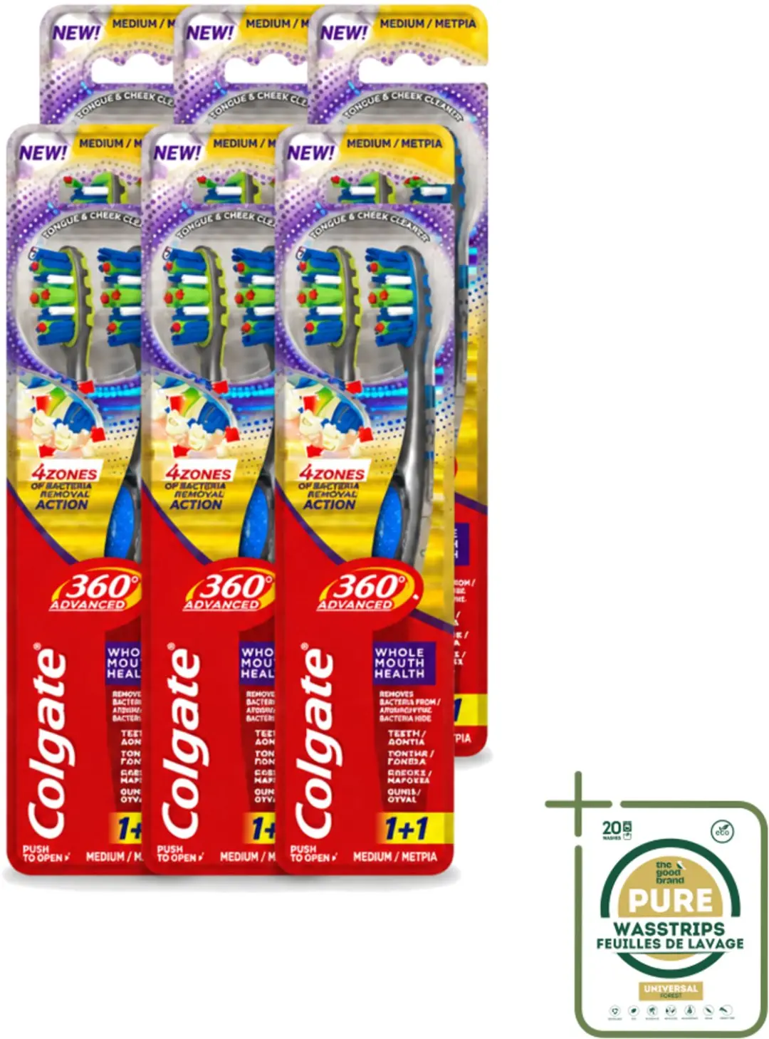 6 x Colgate