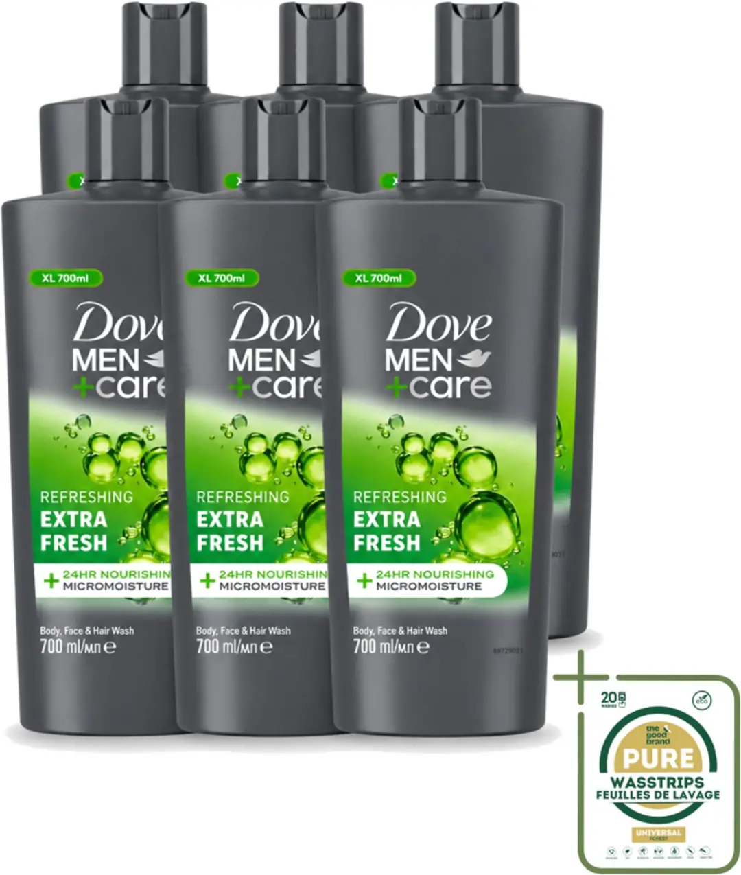 6 x Dove Men+Care