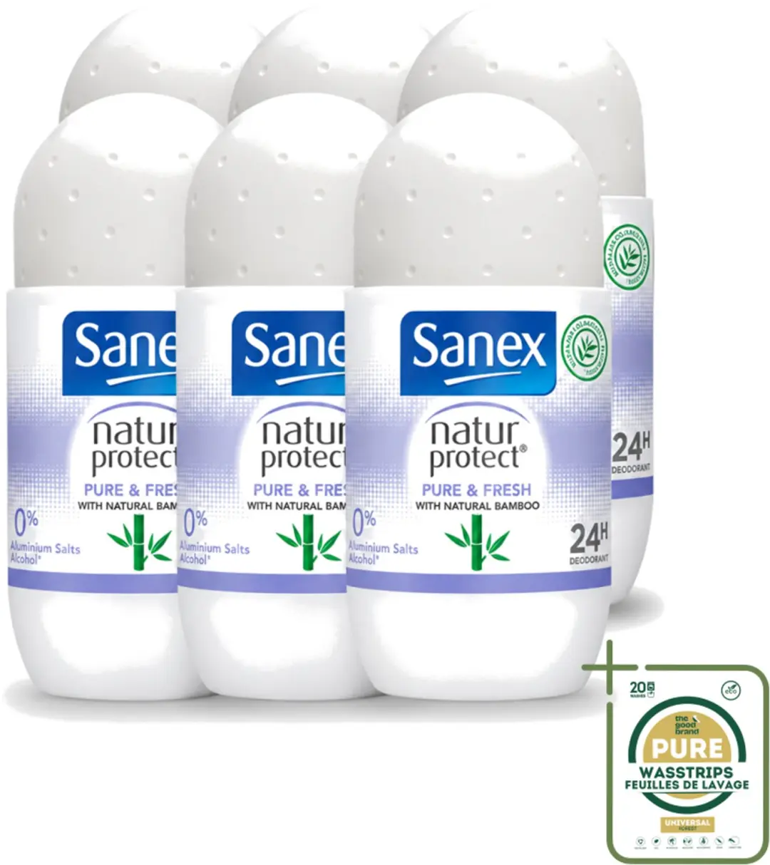 6 x Sanex Natur Protect