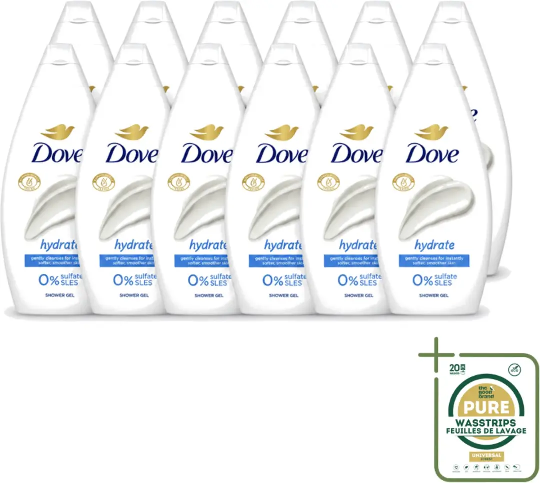 12 x Dove Hydrate