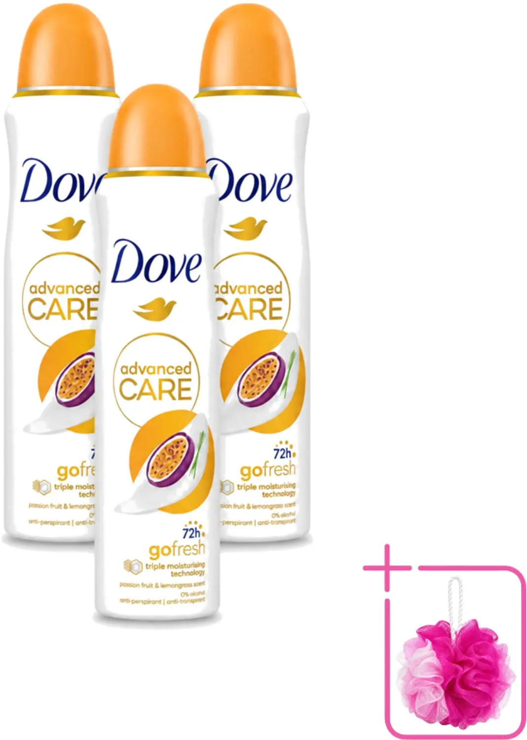 3 x Dove