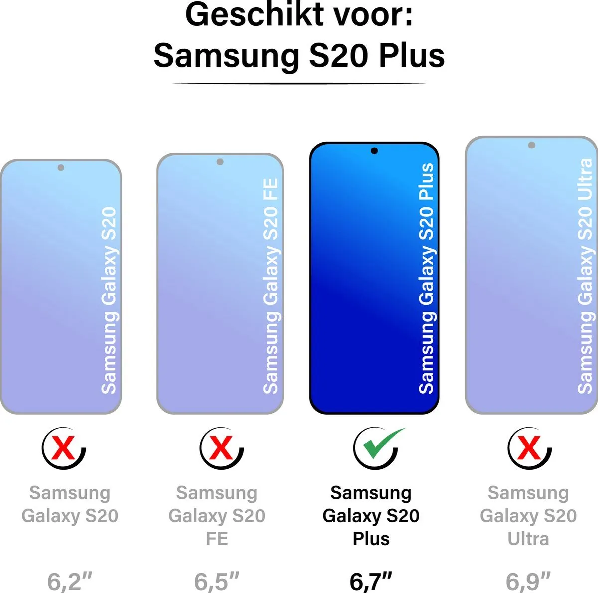 Samsung - Clear View Hoesje - Galaxy S20 Plus - Roze