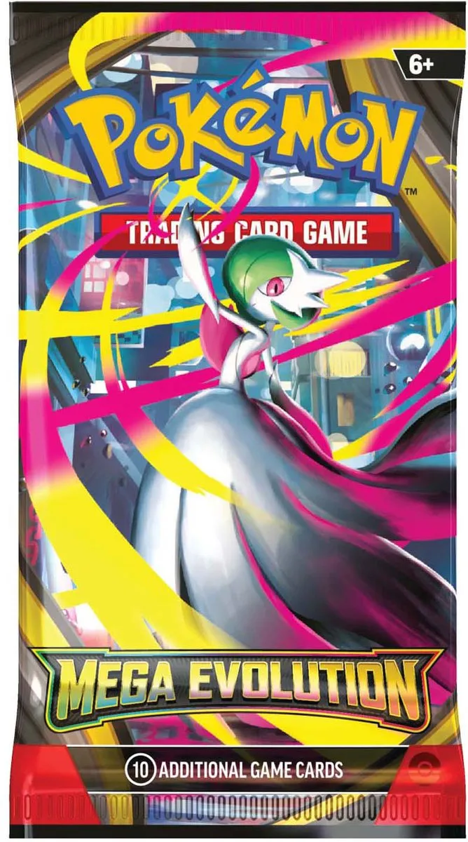 Pokémon Mega Evolution Booster Pack POK1010057101 - 10 Kaarten