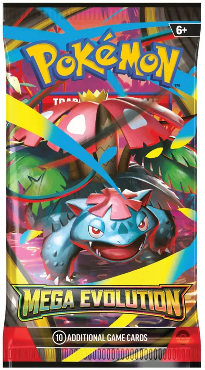 Pokémon Mega Evolution Booster Pack POK1010057101 - 10 Kaarten