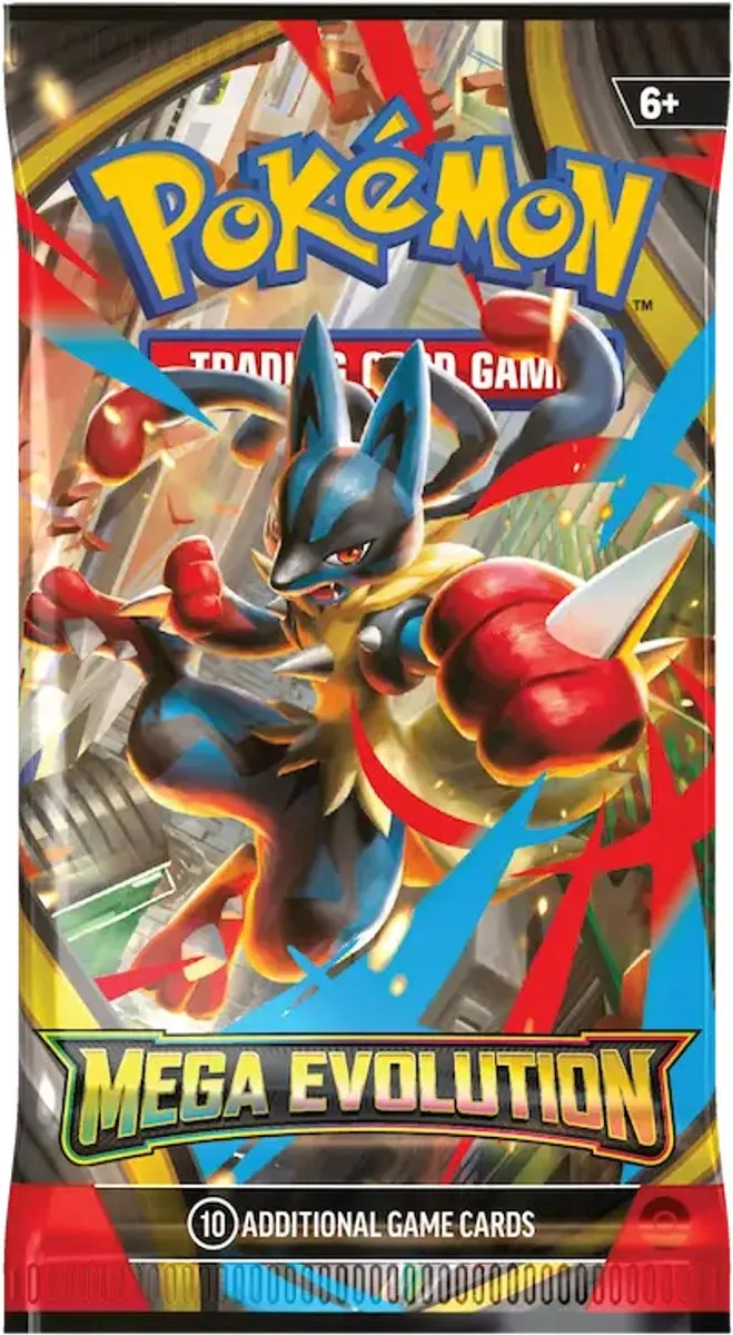 Pokémon TCG Mega Evolutions Booster Pack ME01-BP - afbeelding 6 van 6