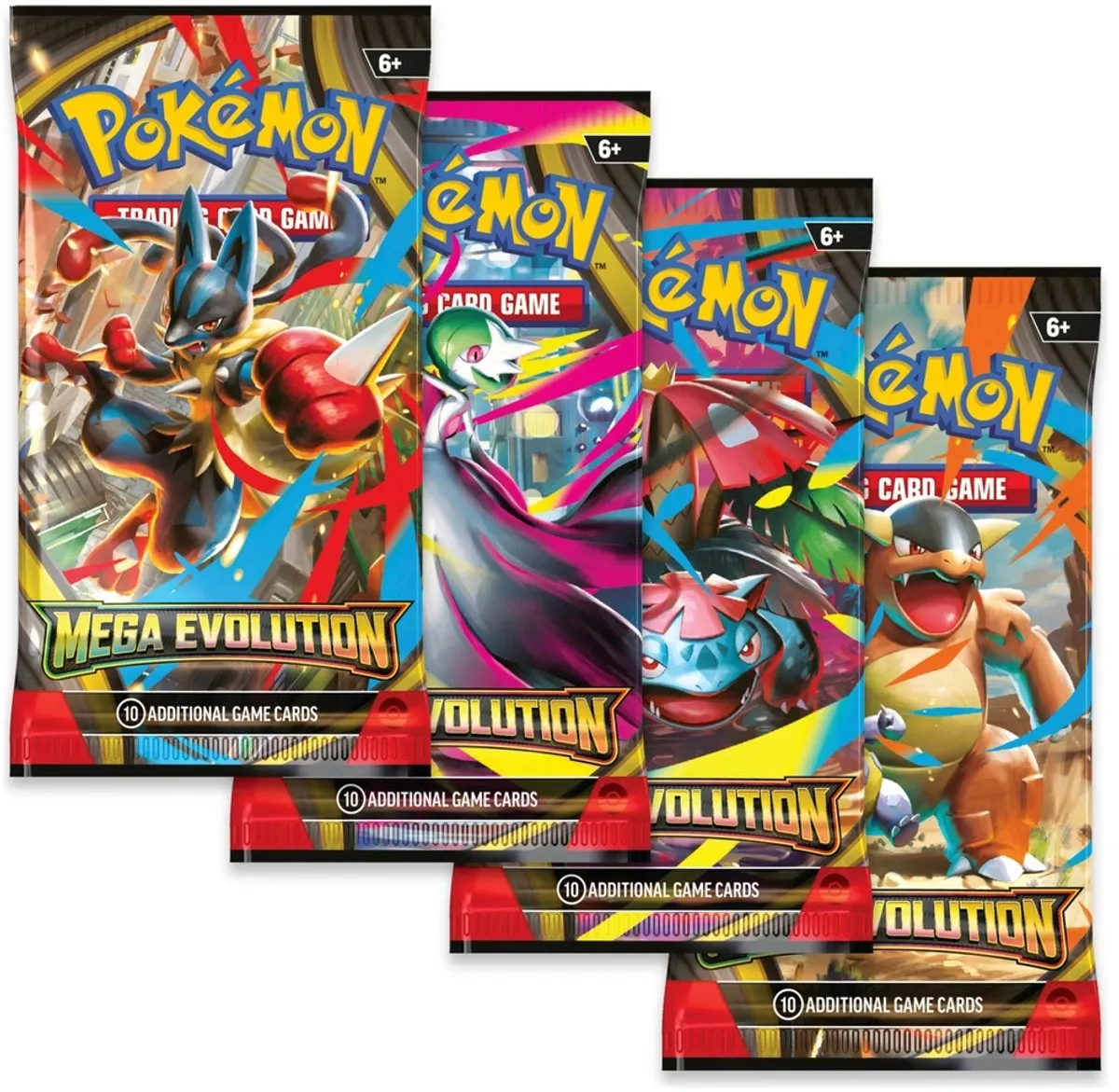 Pokémon Mega Evolution Booster Pack POK1010057101 - 10 Kaarten