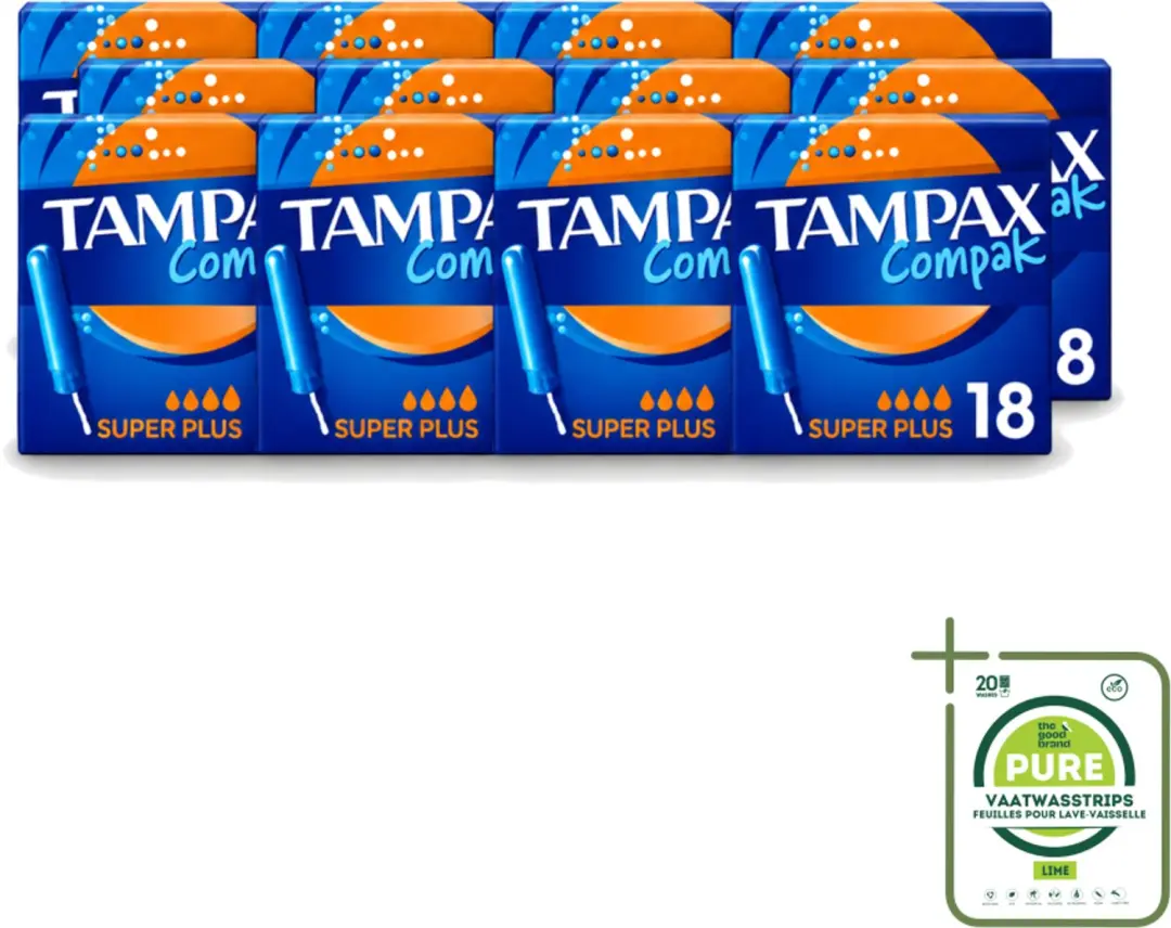 12 x Tampax Compak