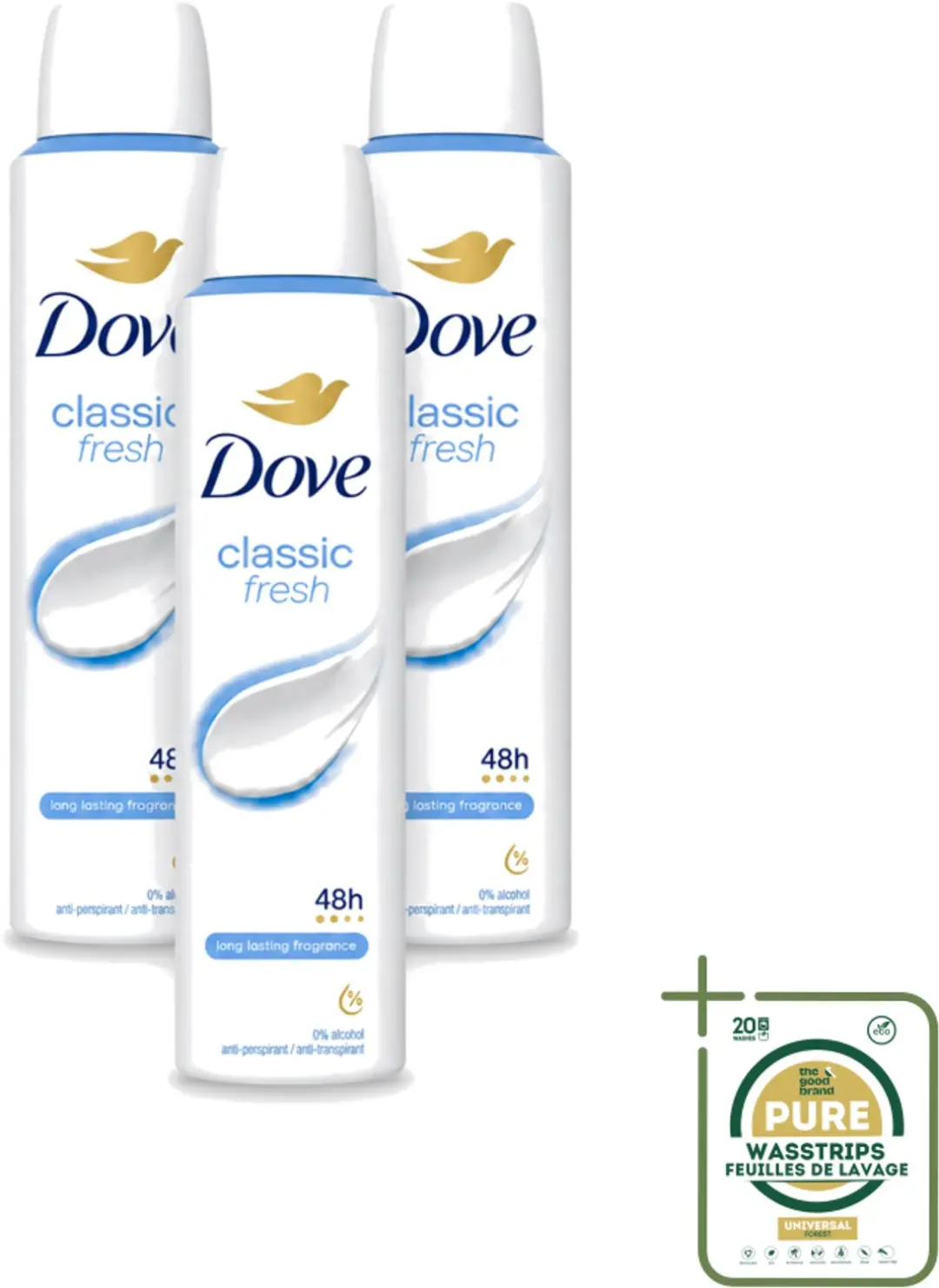 3 x Dove