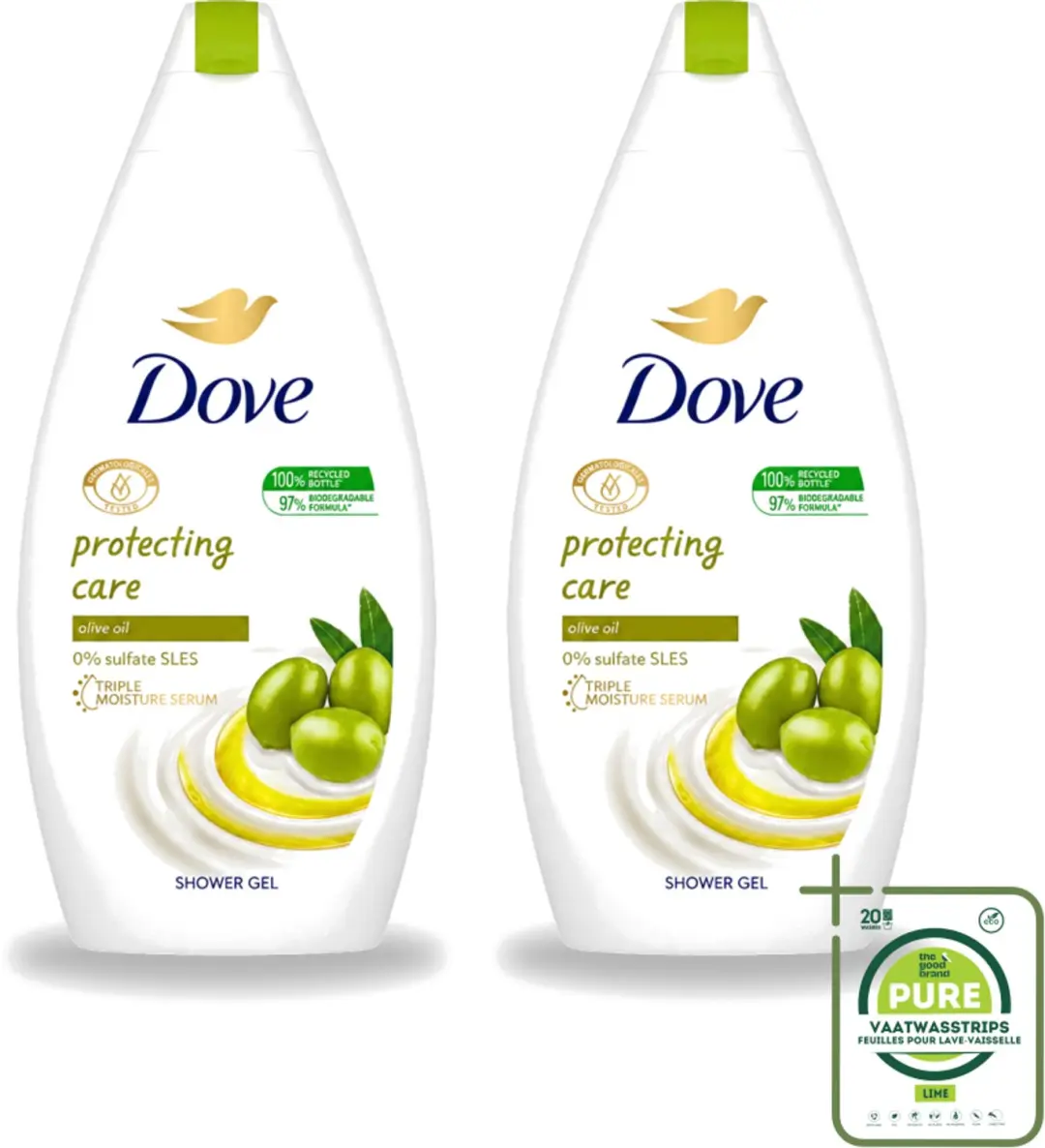 2 x Dove Protecting Care