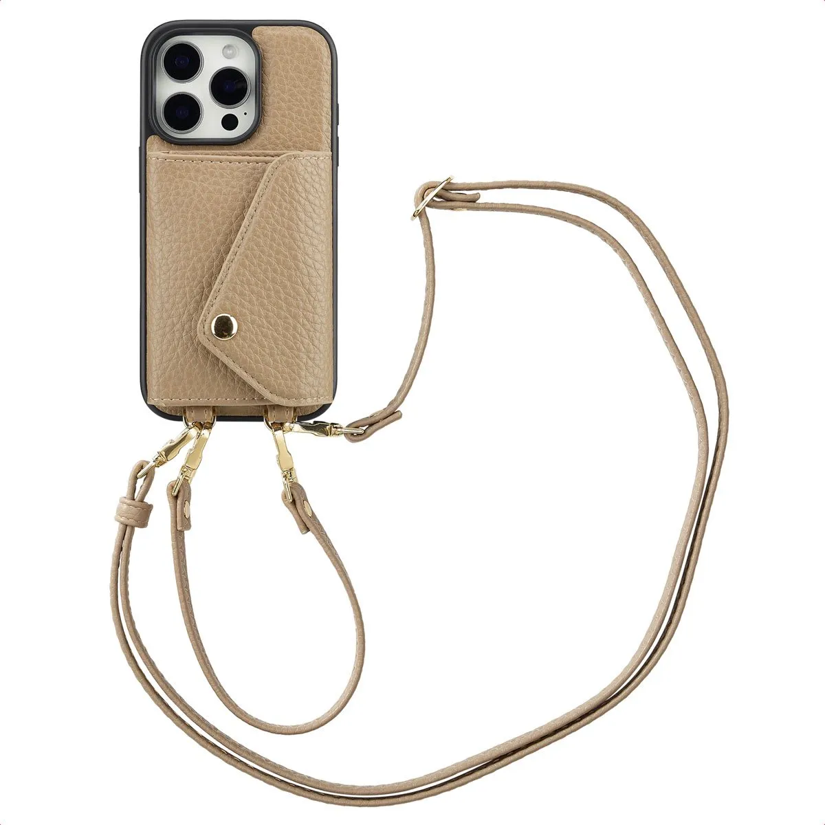 Selencia Koordhoes iPhone 16 Pro - Taupe