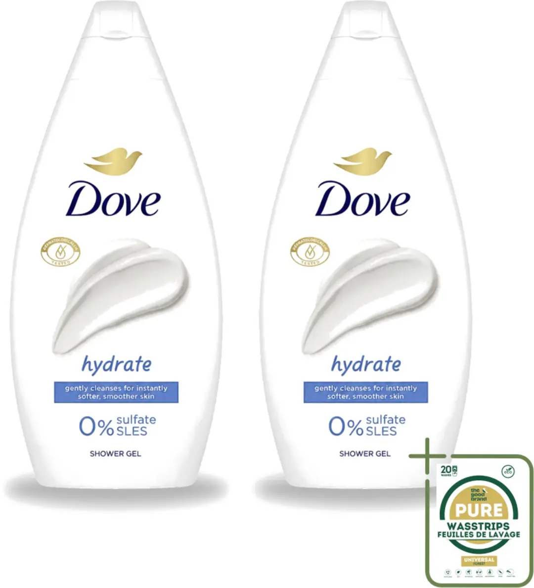 2 x Dove Hydrate