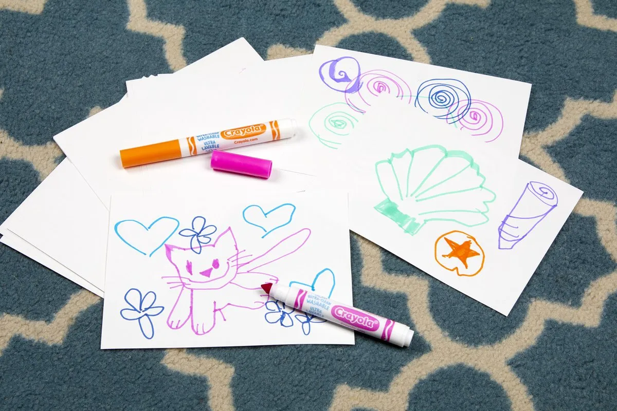 Crayola Ultra-Clean Viltstiften 12 Stuks - Veelkleurig
