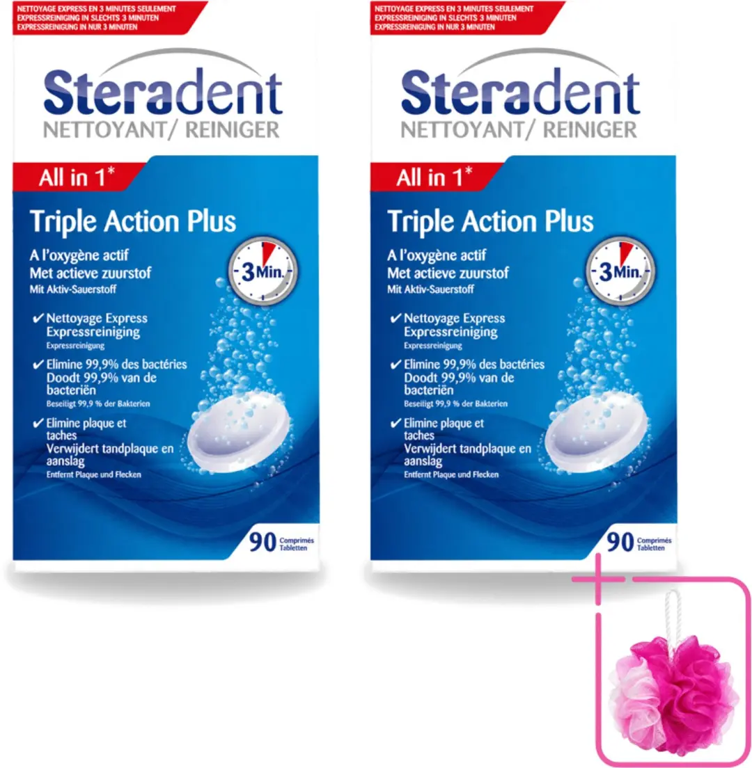 2 x Steradent