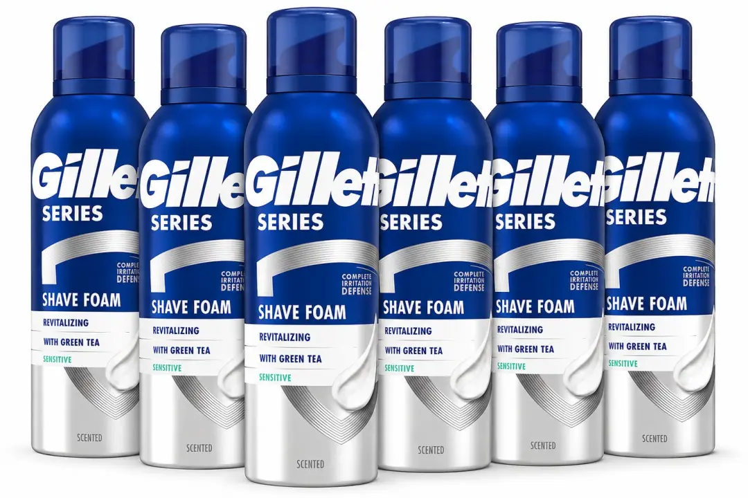 Gillette Series Scheerschuim Sensitive met Groene Thee