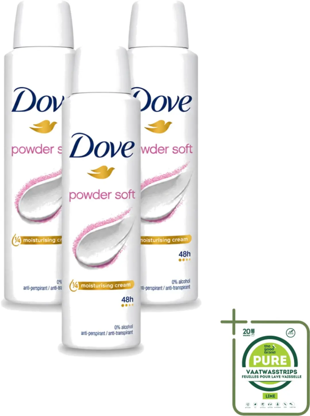 3 x Dove