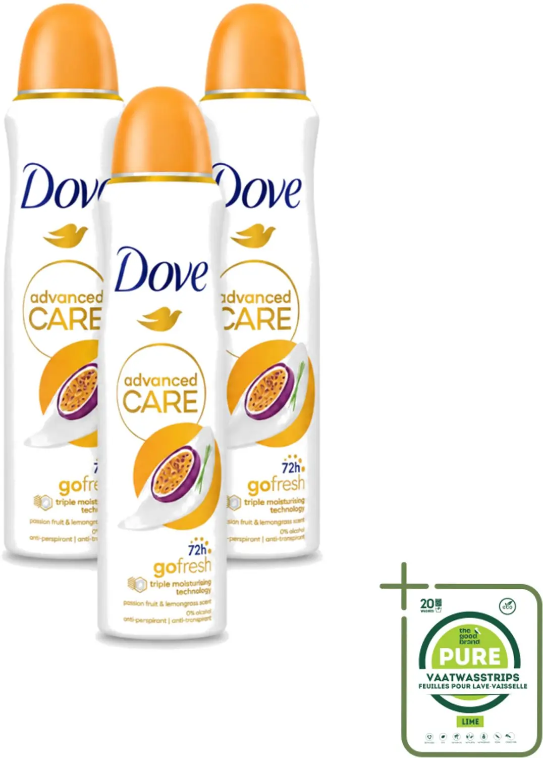 3 x Dove