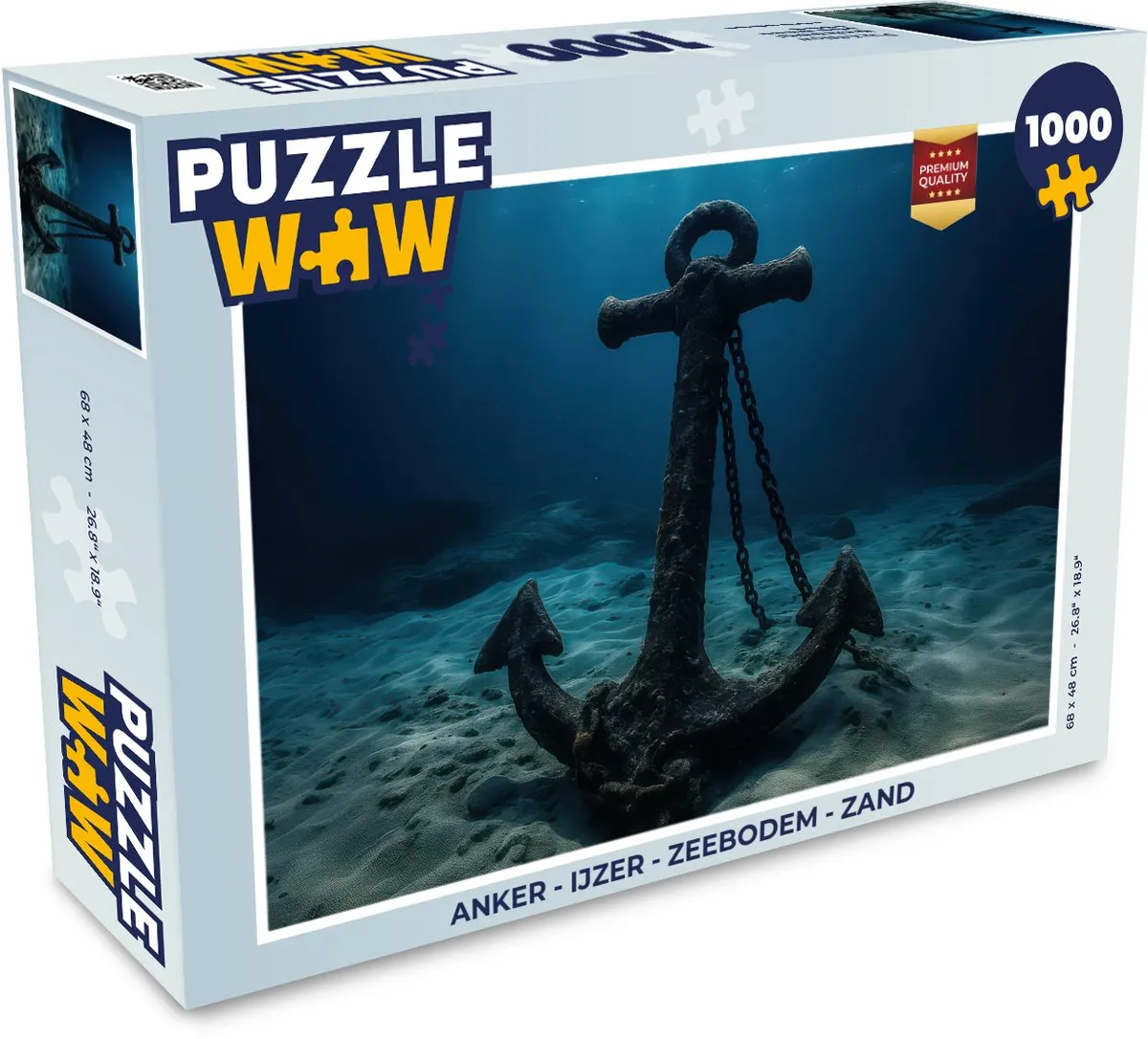 PuzzleWow Legpuzzel 1000 Stuks