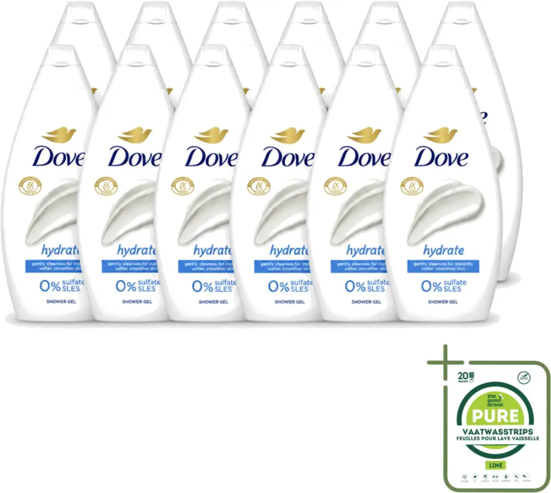 12 x Dove Hydrate