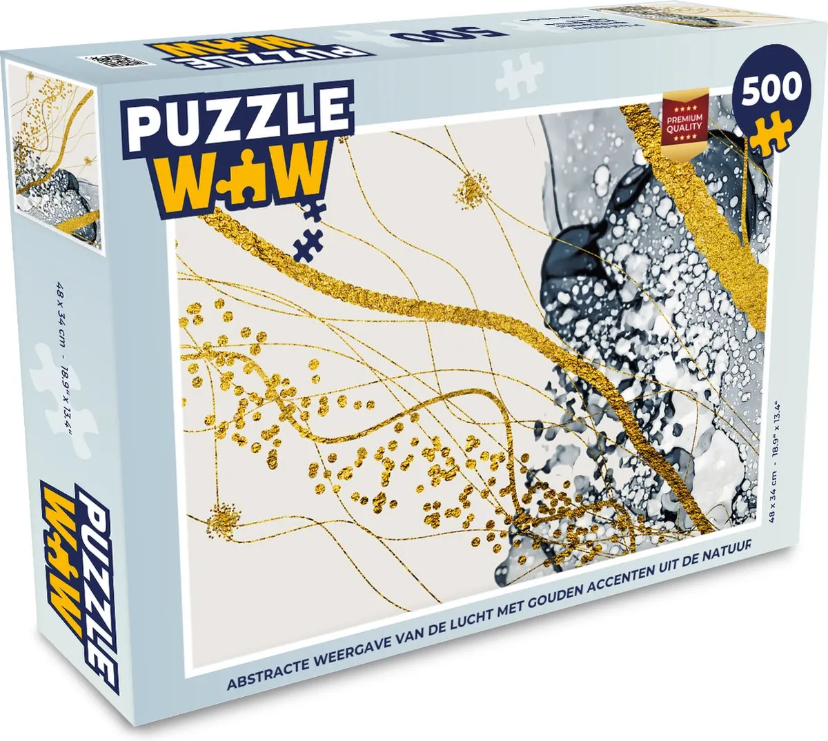 PuzzleWow Abstract Legpuzzel 500 Stuks