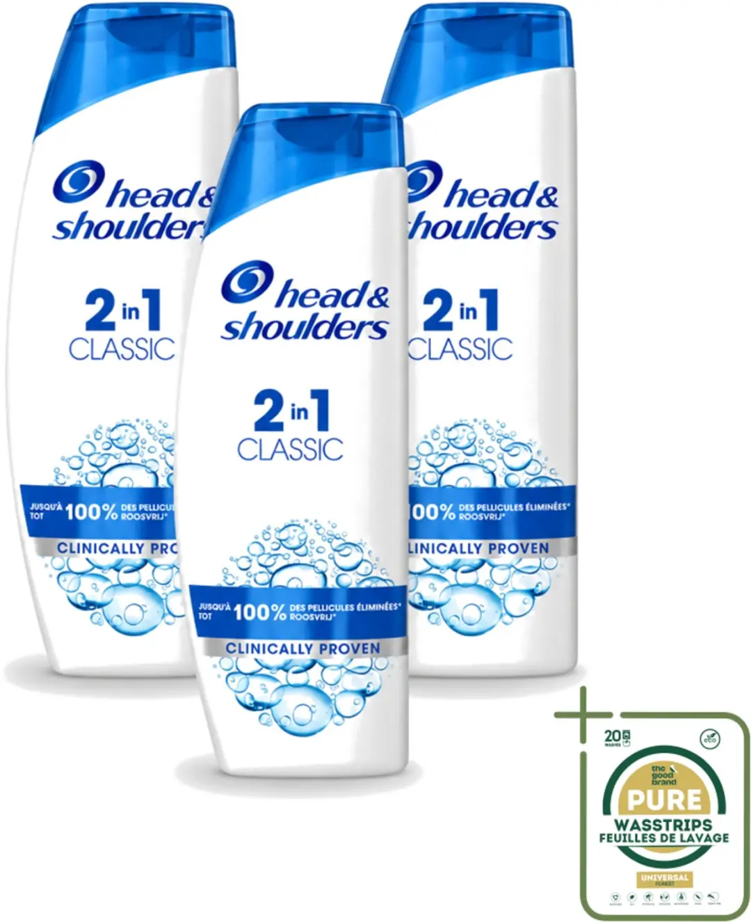 3 x Head & Shoulders