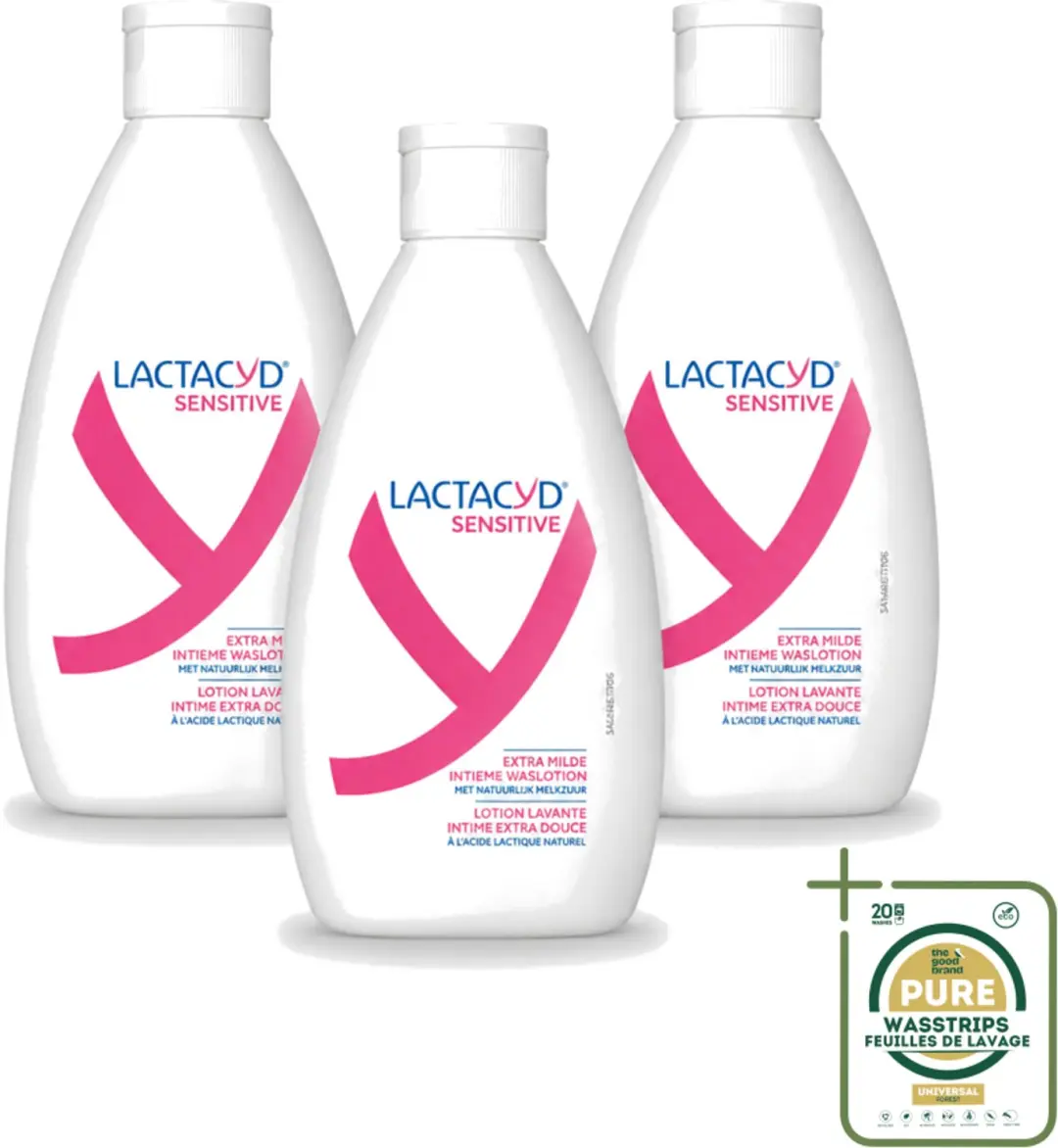 3 x Lactacyd Sensitive