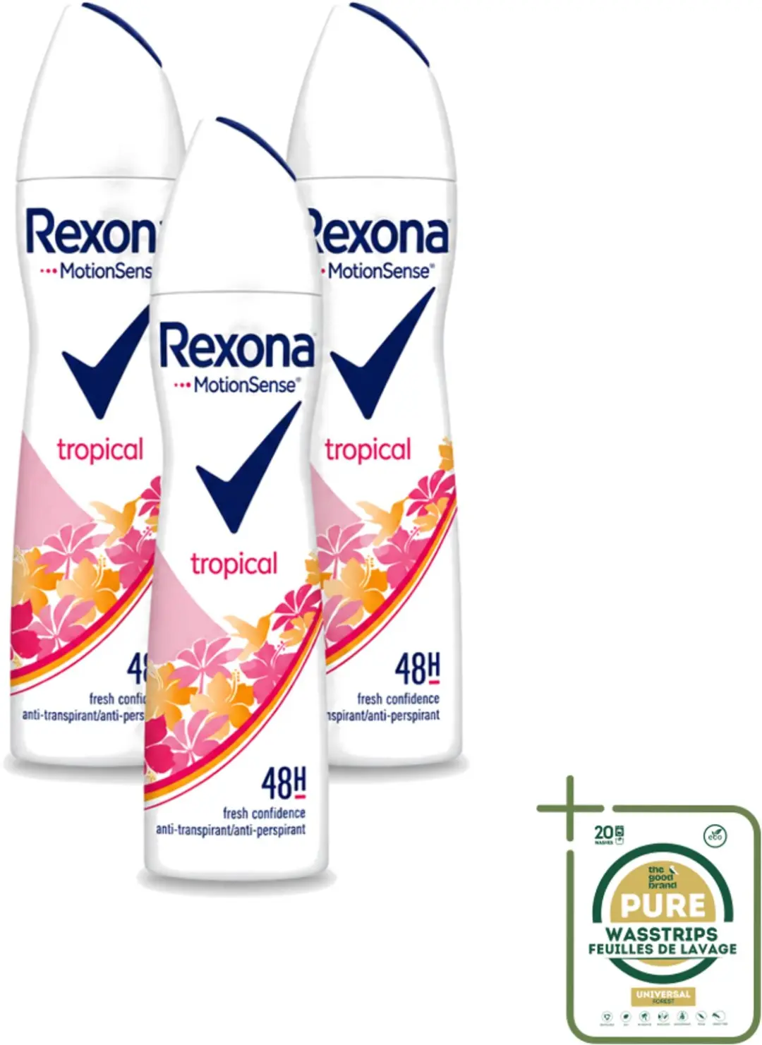 3 x Rexona