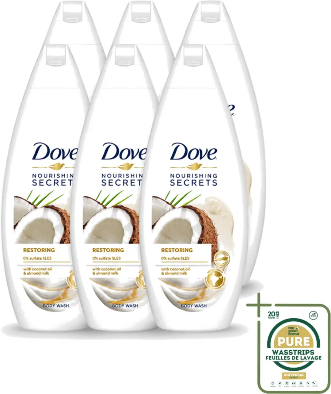 6 x Dove Nourishing Secrets