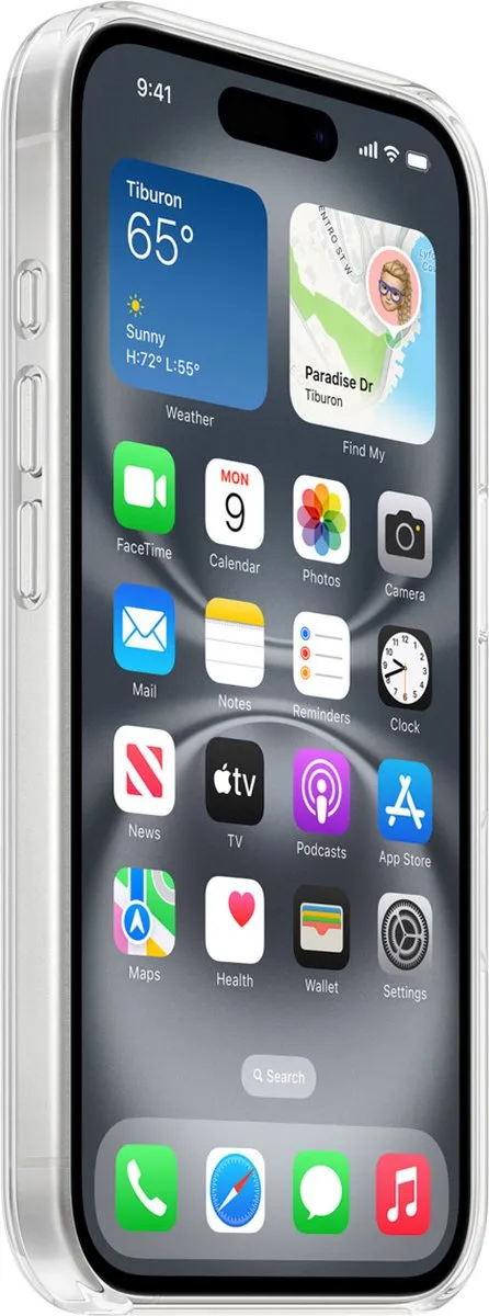 Apple iPhone 16 MagSafe Hoesje - Transparant