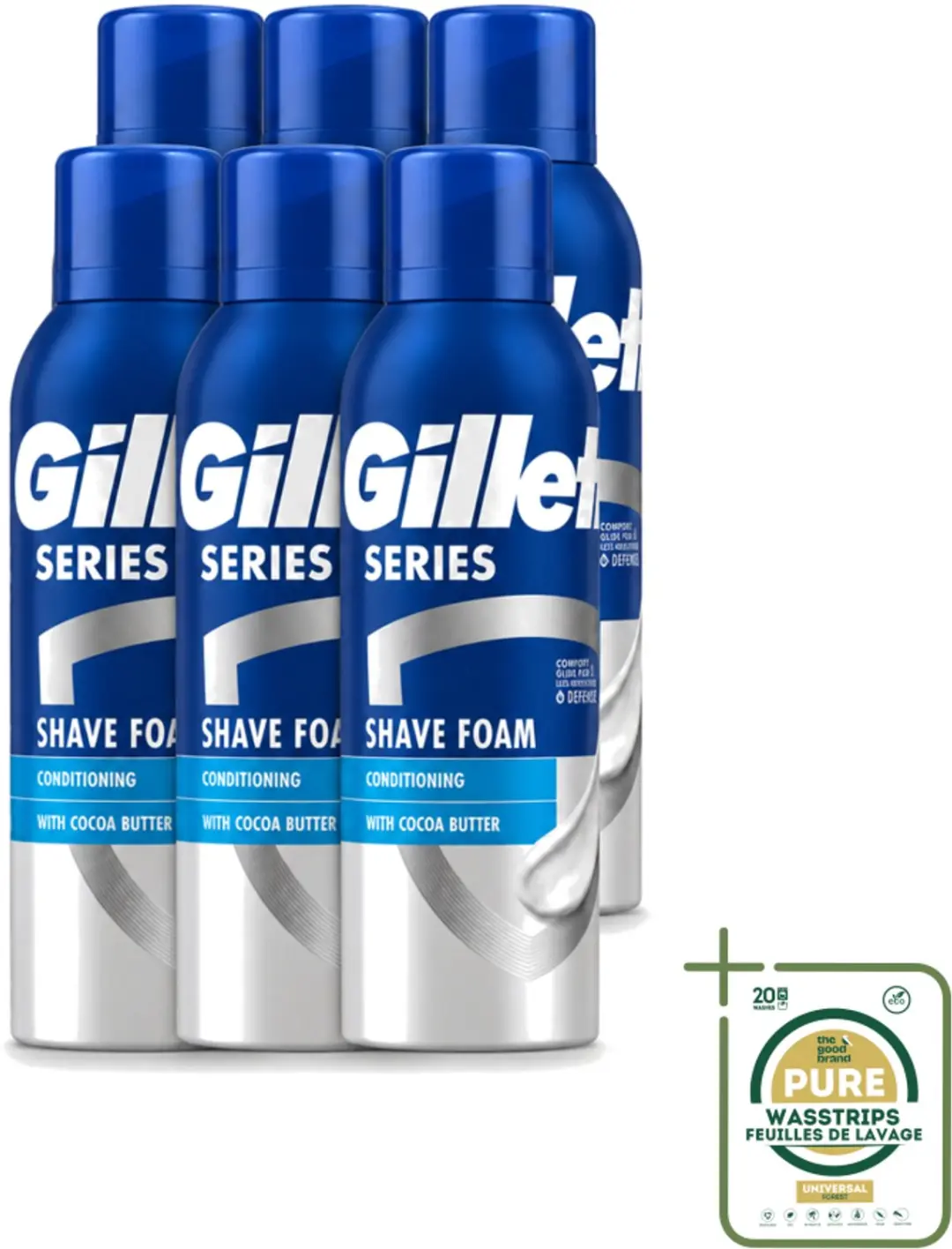 6 x Gillette