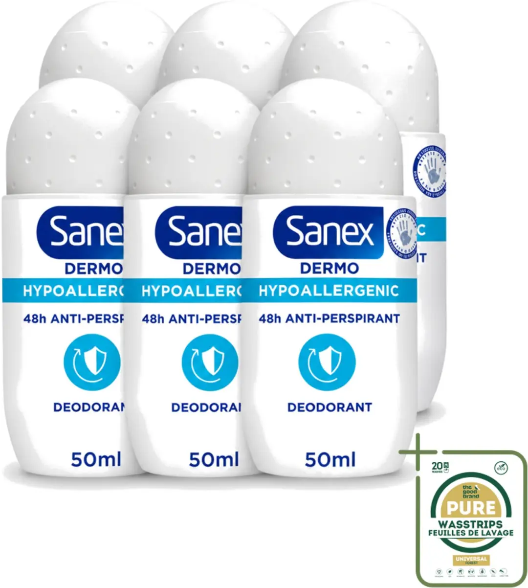 6 x Sanex Dermo