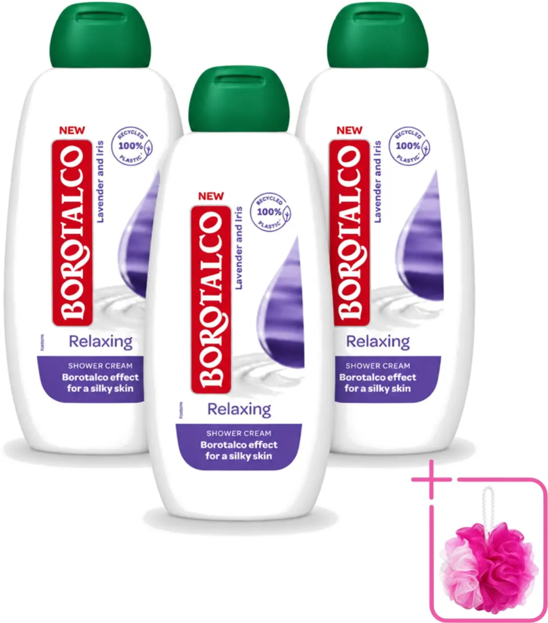 3 x Borotalco