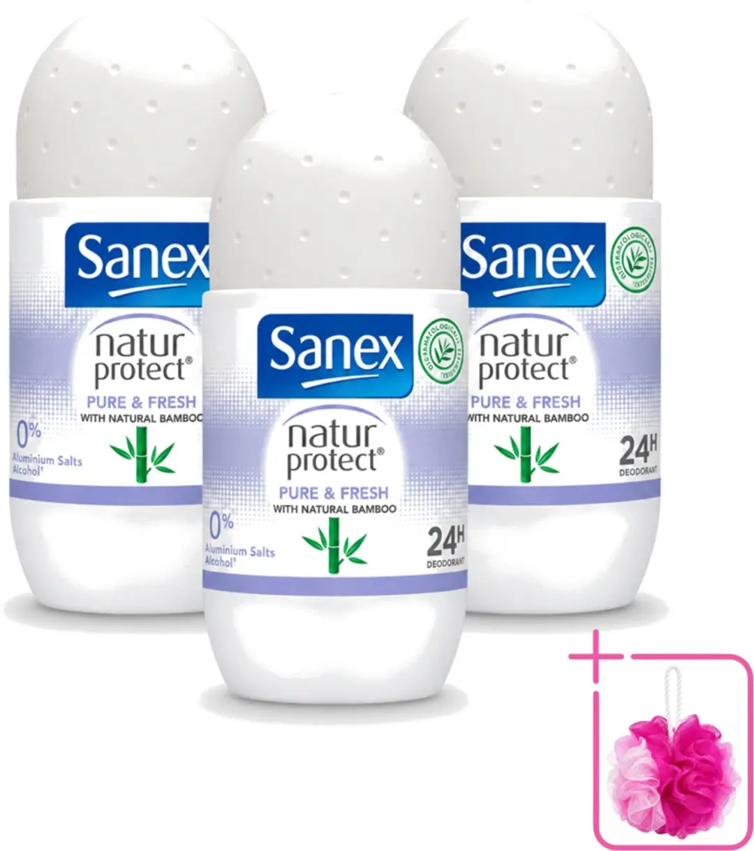 3 x Sanex Natur Protect